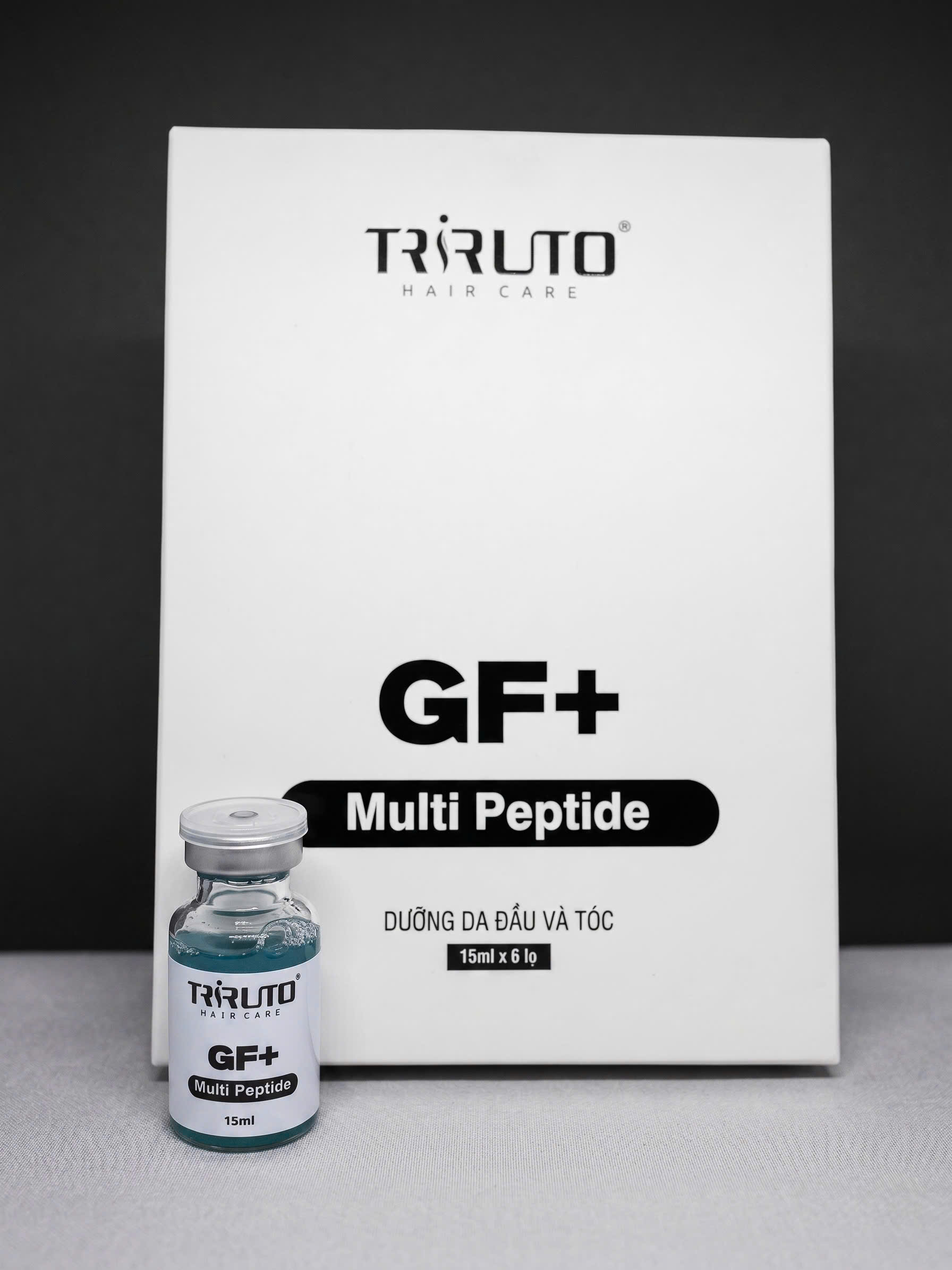 Tinh chất Growth Factor GF+ Multi peptide ( 6 lọ/15ml) - Triruto Hair Care